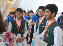 The event started with introducing the teams participating at the 47th International Chemistry Olympiad. Baku, Azerbaijan, Jule 21, 2015